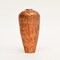 Decorative Aluminum Vases with Antique Copper Finish – Set of 2